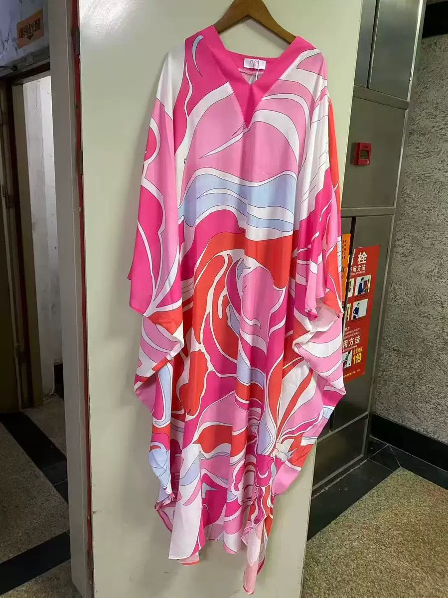Printed kaftan