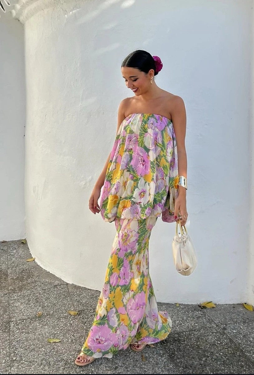 Laurel floral print dress