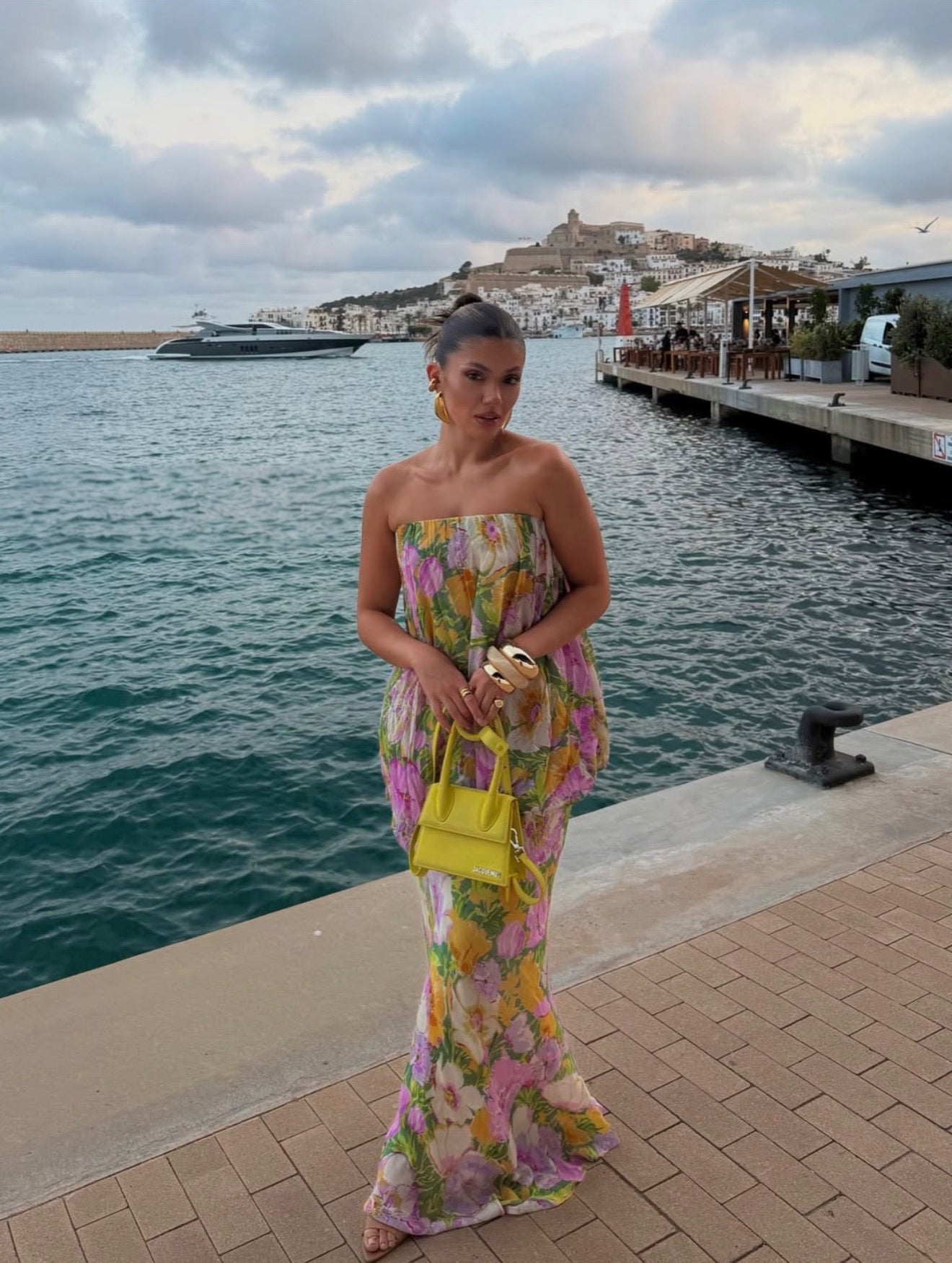 Laurel floral print dress