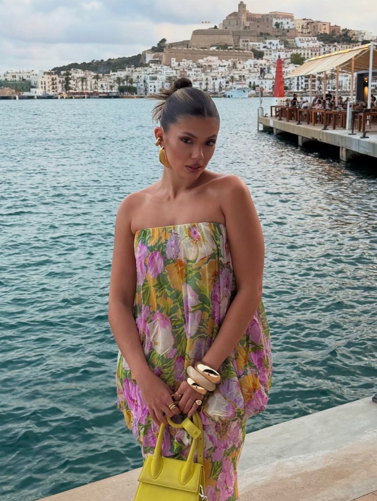 Laurel floral print dress
