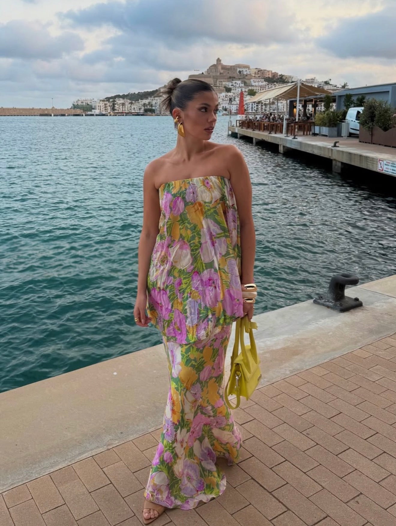 Laurel floral print dress